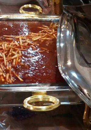 عکسی از دستور قیمه بادمجون
