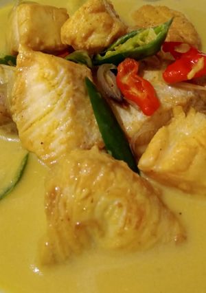 Foto resep Cucut pedas santan kuning