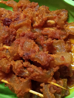 Foto resep Sate kikil bumbu kacang