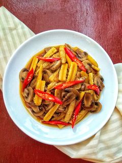 Foto resep Tumis Putren Jamur