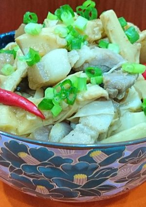 Hình của món Thịt kho măng.