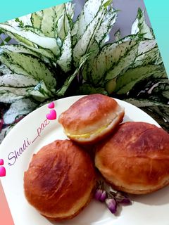 عکسی از دستور پیراشکی کرمدار زعفرانی🍩🍩