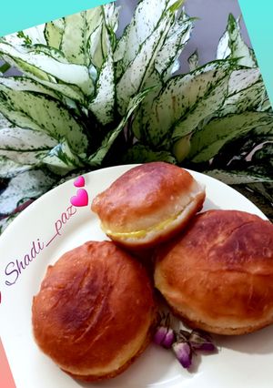 عکسی از دستور پیراشکی کرمدار زعفرانی🍩🍩