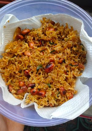 Foto resep Kering Kentang Kacang Manis Gurih