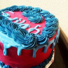 A picture of How to make blue drip.