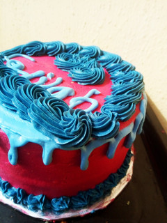 A picture of How to make blue drip.
