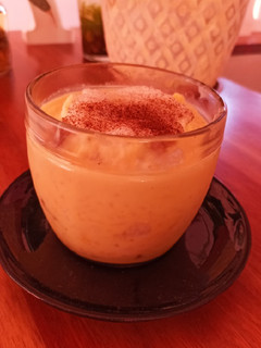 Una foto de Arroz con leche y merengue