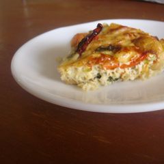 Three chilli frittata A picture of Three chilli frittata.