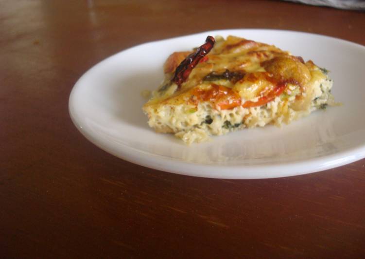 Recipe of Ultimate Three chilli frittata