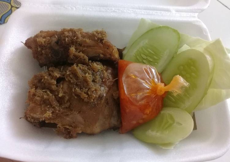 Ayam serundeng bakar