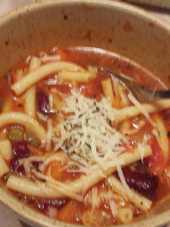 Minestrone leves recept fotója