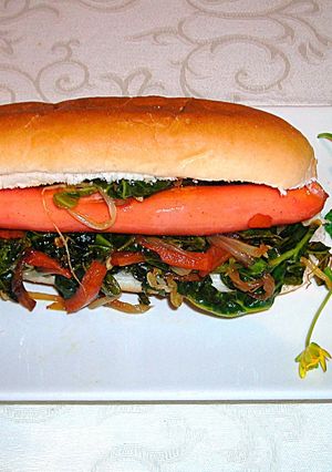 Una foto de Perrito caliente oriental