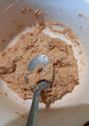 Una foto de Masa de tarta integral con avena y quinoa