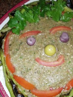 صورة لوصفة سلطه بابا غنوج بأبسط طريقه