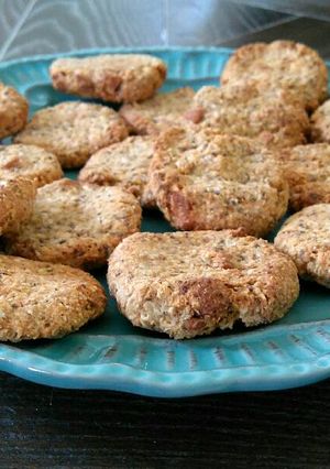 A picture of High fiber oats and yogurt cookies.