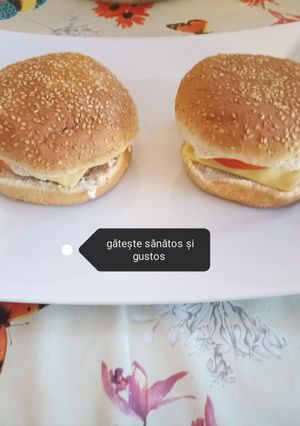 O poză a rețetei Hamburgeri.