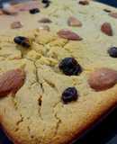 Budín humedad de fruta, almendras y pasas 🍎🍐 sin tacc