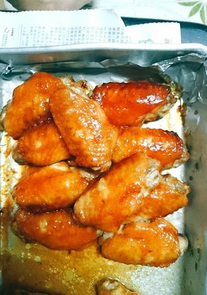 Foto resep Sayap Ayam Panggang Charsiu