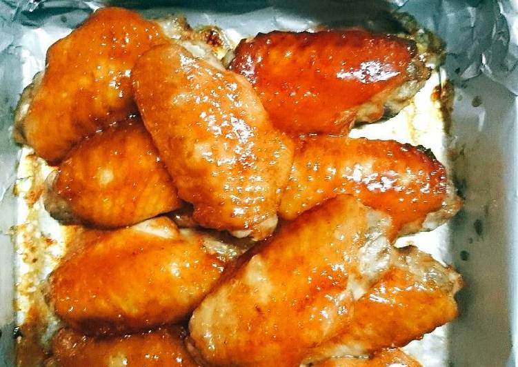 Resep Sayap Ayam Panggang Charsiu Anti Gagal