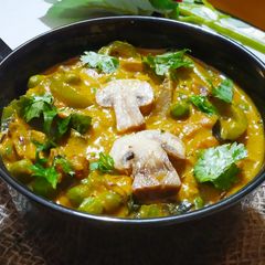 A picture of MushroomMasala.