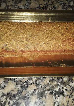Una foto de Budín de avena y banana
