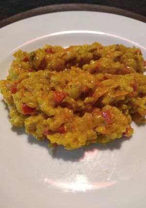 Una foto de Risotto saludable