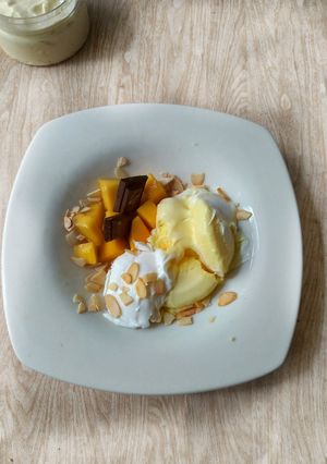 Foto resep Es cream mangga