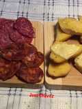 Tabla de Embutidos y Pan de Ajo Cena 18-M
