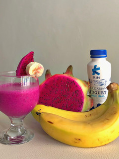 Foto resep Smoothies Buah Naga & Pisang