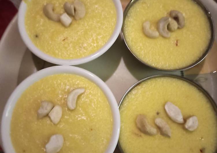 Saffron Phirni