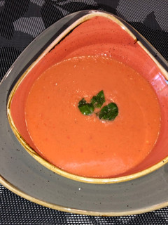 Una foto de Gazpacho de pimientos