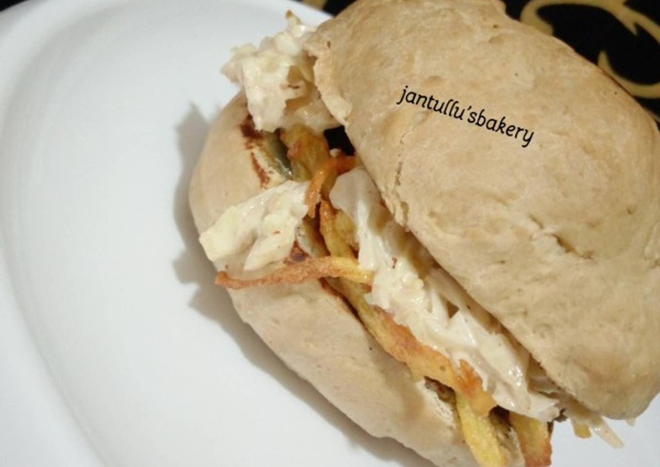 Fries in sandwiches