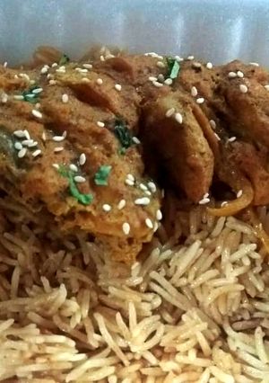 A picture of Steam Roast Pulao.