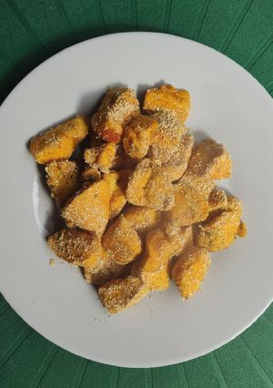 Una foto de Nuggets de pollo al horno