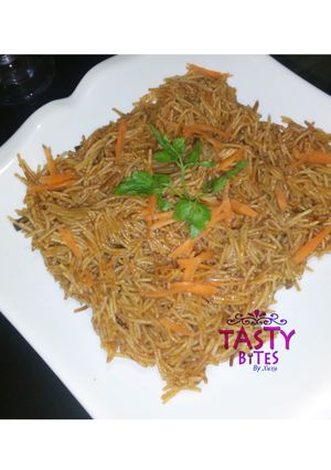A picture of Vermicelli pilau.