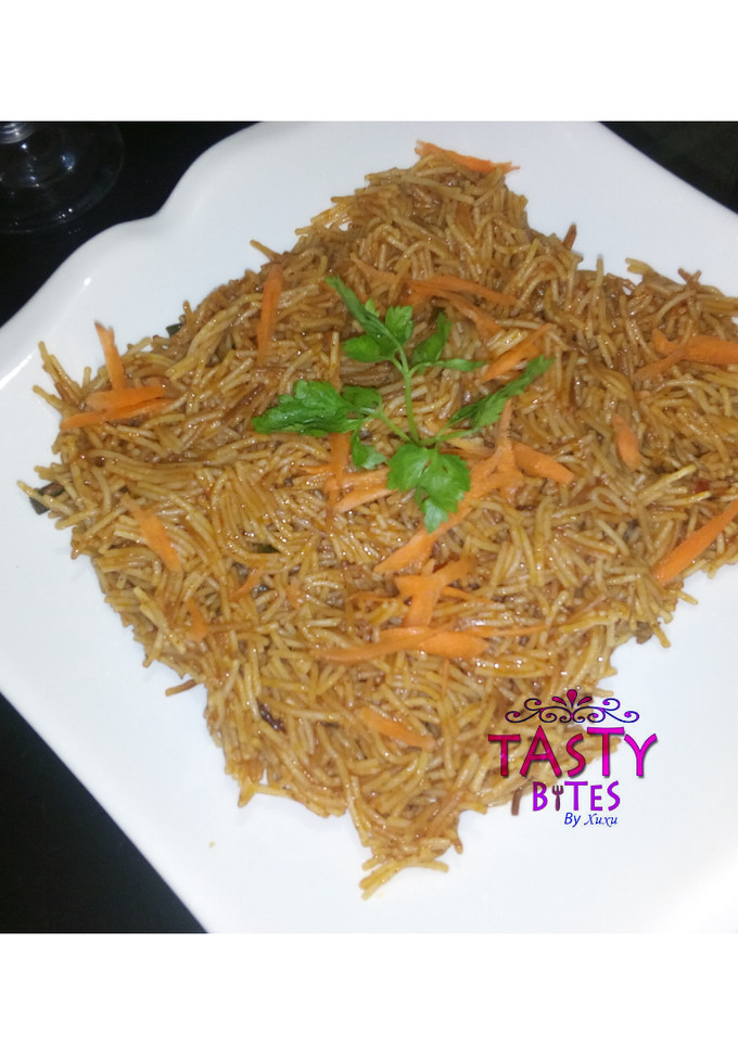 A picture of Vermicelli pilau.