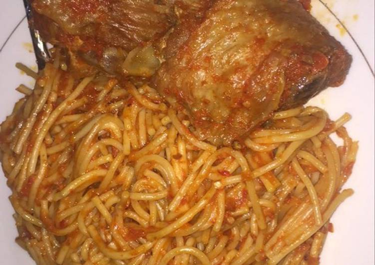 Recipe of Favorite Stewed spaghetti with turkey