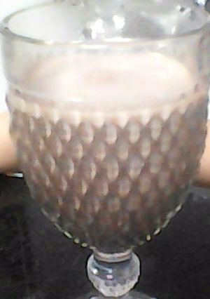 Una foto de Helado de chocolada