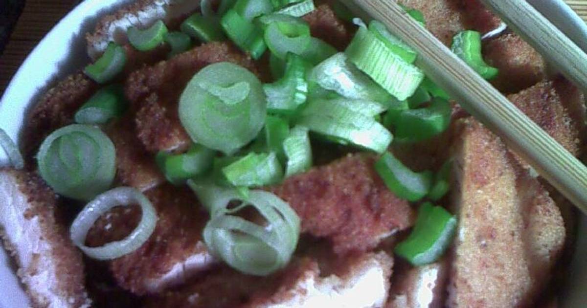 Katsudon con shiitake y zanahorias Receta de Rochiito Takemoto Cookpad