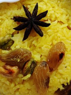 মিষ্টি বাসন্তী পোলাও(mishti basonti pulao recipe in Bengali) রেসিপির প্রধান ছবি