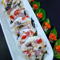 A picture of Onion Curd Idli.