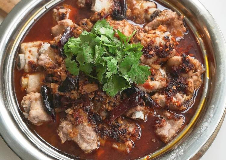 Recipe of Perfect Steam pork ribs szechuan style