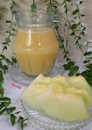 عکسی از دستور شیر تخمه خربزه 😋