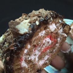 A picture of Chocolate Swiss roll.