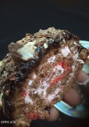 A picture of Chocolate Swiss roll.