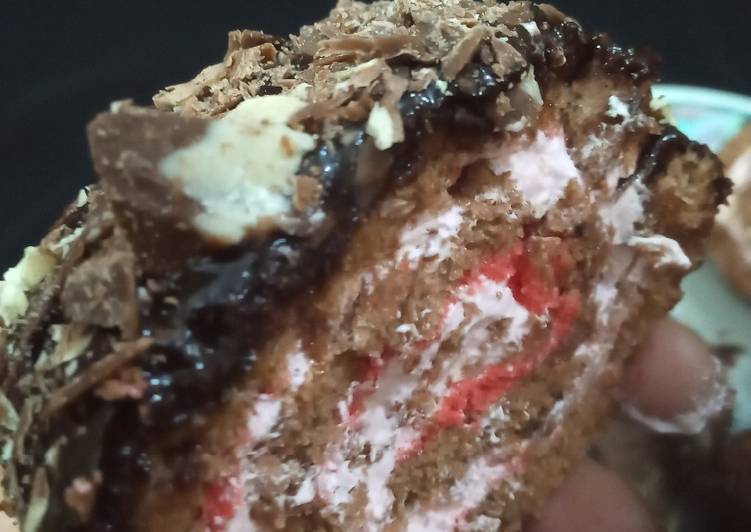 Easy Way to Cook Perfect Chocolate Swiss roll