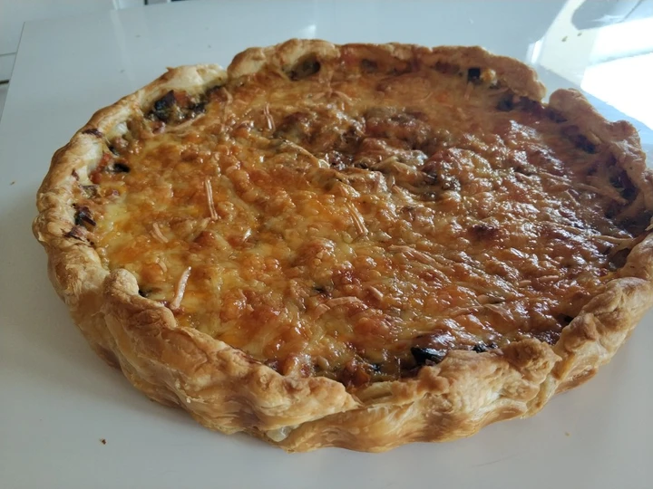 Manera fácil Preparar Pastel de verduras y queso  que Delicioso