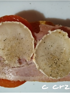 Una foto de Tosta de queso de cabra