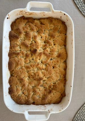 Une photo de Crumble aux mirabelles