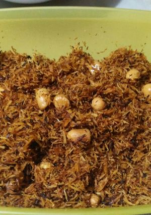 Foto resep Serundeng kelapa kacang